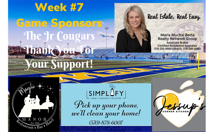 Week 6 Sponsors